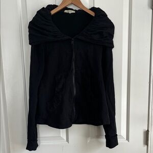Prairie Underground Cloak Hoodie in Black